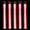 5 Pack 24" Red Snowfall Tubes view 1