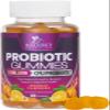 Probiotics for Digestive Health Gummies 5 Billion CFU - 6 Unique Strains for Daily Immune Support & Gut Health, Constipation, Gas & Bloating - Best Probiotic Supplement for Women & Men - 60 Gummies view 1