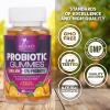 Probiotics for Digestive Health Gummies 5 Billion CFU - 6 Unique Strains for Daily Immune Support & Gut Health, Constipation, Gas & Bloating - Best Probiotic Supplement for Women & Men - 60 Gummies view 4