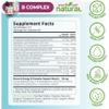 Why Not Natural Vitamin B Complex Liquid Drops - Supplement for Women - Vegan and Sublingual Forms of B1 B2 B3 B5 B6 Biotin Folate and Choline - Plus Blend for Energy Support view 4