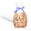 PUREVACY Gusseted Plastic Bags, 8 x 4 x 18 Inches. Pack of 1000 Clear Gusseted Poly Bags. 2 Mil Polyethylene Flat Bottom Bag with Side Gusset. Plastic Bread Bag. Clear Baggies for Treats view 1