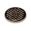 7 Year Sobriety Coin | Triplate AA Chip Recovery Anniversary Token (Purple) view 4