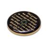 7 Year Sobriety Coin | Triplate AA Chip Recovery Anniversary Token (Green) view 4