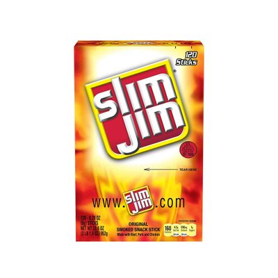 Brand of Slim Jim Original (120 ct.) - Pack of 1 - Bulk Disc, Limited Edition