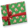 Cute African American Christmas Wrapping Paper, Premium Black Santa X-mas Gift Wrap, Inclusive Holiday Party Decoration Decor (12 foot x 30 inch roll) view 3