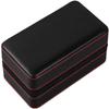 HongLianRiven Cigar Box Humidor Portable Travel Cigar Storage Bag, Wooden Humidor with Built-in Cedar Wood Moisturizing Tank view 2