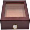 HongLianRiven Cigar Box Humidor Cigar Box Cigar Moisturizing Humidity Cigar Seasoning Box Cigar Cabinet Cigar (Color : Red, Size : 25.922.16.6cm) view 1