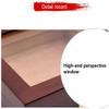 HongLianRiven Cigar Box Humidor Cigar Box Cigar Moisturizing Humidity Cigar Seasoning Box Cigar Cabinet Cigar (Color : Red, Size : 25.922.16.6cm) view 2
