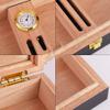 HongLianRiven Cigar Box Humidor Cigar Humidor, Cedar Wood Cigar Storage Box, Portable Travel Cigar Display Box view 3