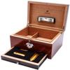 HongLianRiven Cigar Box Humidor Cigar Humidor, Red Drawer Cigar Humidor,Anti-Pressure view 1