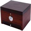 HongLianRiven Cigar Box Humidor Cigar Humidor, Red Drawer Cigar Humidor,Anti-Pressure view 2
