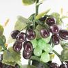 Vintage Chinese Carved Semi Precious Stone Grapes Bonsai Tree # 2016 view 3