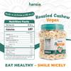 Hansia Roasted Cashew VEGAN, Dry Roasted Unsalted Superfood, Fresh, Healthy, Low Sodium Snacks, Rich of Protein & Natural Fiber, Protein, Vitamin and Iron |Gift Giving (Roasted Cashew, 2.2 Pounds (Pack of 1)) view 2