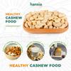 Hansia Roasted Cashew VEGAN, Dry Roasted Unsalted Superfood, Fresh, Healthy, Low Sodium Snacks, Rich of Protein & Natural Fiber, Protein, Vitamin and Iron |Gift Giving (Roasted Cashew, 2.2 Pounds (Pack of 1)) view 3