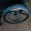 1 Pair 24-inch Rear Wheel Sports Wheelchair Non-Slip Wear-Resistant Silicone Hand Push Cover, Hand Wheel Snare Pads,Black view 2