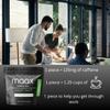 Maax Caffeine Energy Gum | Focus Gum | 125mg of caffeine per piece | Spearmint | 125 total pieces per bag view 4
