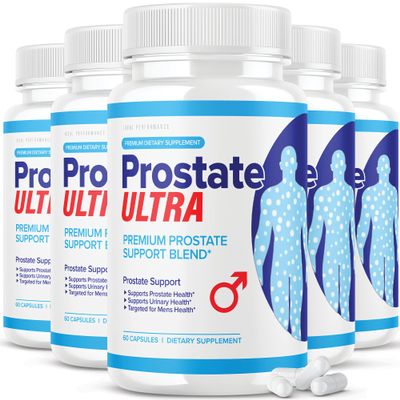 (5 Pack) Prostate Ultra Supplements for Men Prostate Health Formula (300 Capsules)