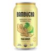 Bambucha Kombucha Thai Ginger 12 Pack Case | Chef Crafted Flavor, 100% Raw Kombucha Tea Drink | Organic, Vegan, Gluten Free, Non GMO, Probiotic (12 Fl Oz Cans) view 1