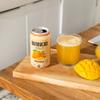 Bambucha Kombucha Mango Masala 12 Pack Case | Chef Crafted Flavor, 100% Raw Kombucha Tea Drink | Organic, Vegan, Gluten Free, Non GMO, Probiotic (12 Fl Oz Cans) view 3