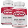 Acnetame 2 Pack- Clear Skin Supplements Pill- Tablets for Oily Skin Treatment, Spots, Blemishes, & Sebum Control for Women, Men, & Teens view 1
