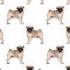 Photo Pug Wrapping Paper, Premium Dog Christmas Gift Wrap, Puppy Holiday Birthday Party Decoration Decor (12 foot x 30 inch roll) view 2