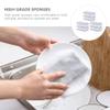 15pcs Double-Sided Cleaning Sponges Kitchen Scouring Pads for Dishwashing and Household Use Gray and Mesh Design for Cleaning Tables and Glassware view 3