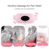 HUIJK Cordless Heating Pad,3 Vibration Heating Modes Cordless Heating Pad Rechargeable Led Touch Button view 2