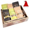 Jaiccha Ghasitaram Christmas Gifts Set of 2 Wooden Serving Trays of 6 Assorted Flavoured Nuts view 1