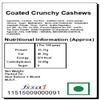 Ghasitaram Gifts Christmas Gifts Natural Wood Carving Box with Chocolate Coated Cashews, Crunchy Cashews and Garlic Cashews view 2