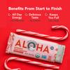 ALOHA Organic Plant Based Protein Bars - Peppermint White Chocolate, Vegan, Low Sugar, Gluten-Free, Paleo, Low Carb, Non-GMO, No Stevia, No Erythritol - LIMITED EDITION, 12 Count (Pack of 1) view 3