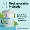 resB Lung Support Probiotic Supplement - Lung Health Supplement for Smokers, Gut Health, Immune & Digestive Support, Respiratory Care, Holy Basil & Turmeric, Clinically Trialed - 60 Capsules view 2