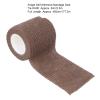 10Pcs Self Adhesive Bandage Wrap, Self Adherent Cohesive Wrap Bandages, Multifunction Disposable Shockproof Anti Slip Tattoo Handle Strap Sports Wrap Tape for Knee Wrist Ankle Sprains &(Coffee color) view 3