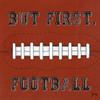 Boston International IHR 3-Ply 20-Count Cocktail Beverage Paper Napkins, 5 x 5-Inches, Football First view 1