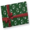 Green and White German Shepherd Wrapping Paper, Premium Dog Gift Wrap, Puppy Theme Christmas Birthday Party Decoration (12 foot x 30 inch roll) view 3
