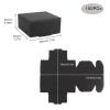 Sdootjewelry Ring Boxes Bulk, 1.57  1.57  0.98 Kraft Gift Boxes, 100 Pack Small Gift Boxes Bulk, Jewelry Gift Boxes Bulk Wholesale, Black view 2