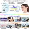 MARE AZZURO Photochromic Bifocal Reading Glasses Women Blue Light Blocking Square Readers Sunglasses 100 150 200 250 300 350 400 (Pink, 3.00) view 4