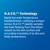 Amazon Basic Care Temple Touch Digital Thermometer, White view 4