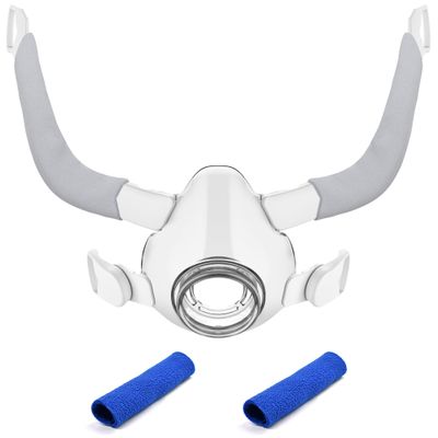 FSA HSA Eligible Frame Supplies Compatible with AirFit F20,Frame and Reinforced Magnetic Headgear Clips for AirTouch F20, Integrating Padding with Extra Strap Covers Enhanced Comfort