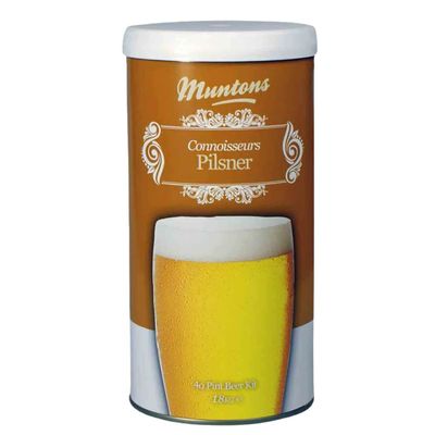 Muntons 4LB Pilsner Kit Connoisseurs Range Beer Making Ingredient Kit