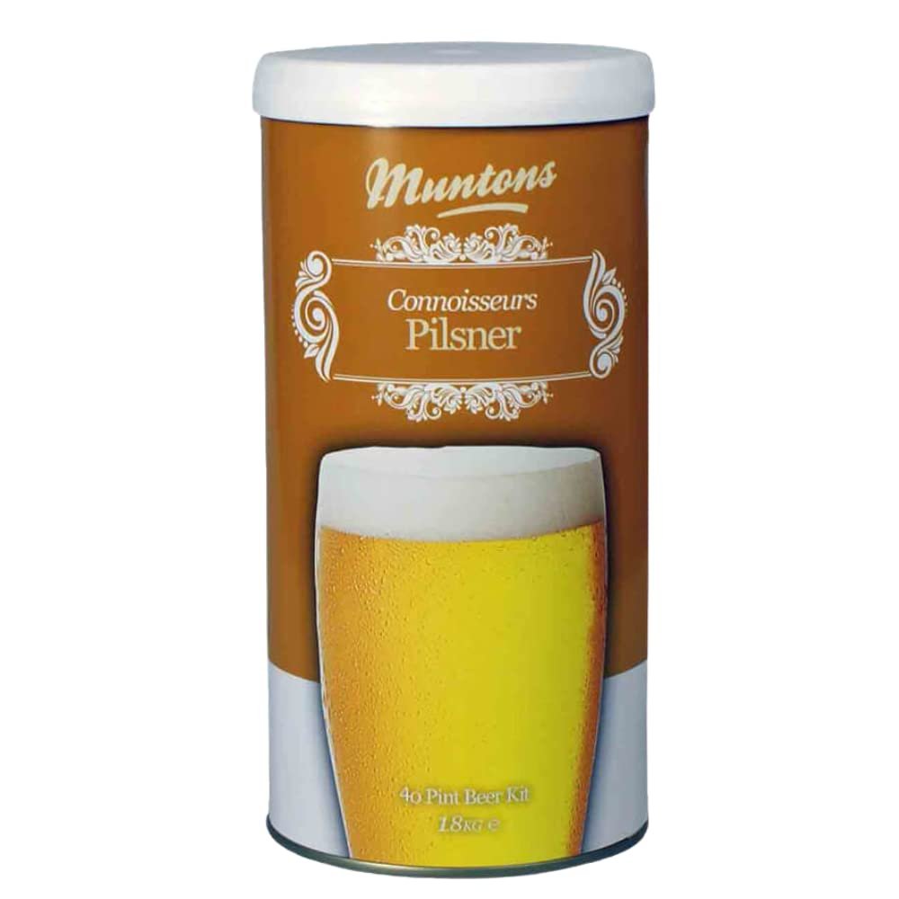 Muntons 4LB Pilsner Kit Connoisseurs Range Beer Making Ingredient Kit