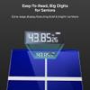 beatXP Blue plus Digital Bathroom Weighing Scale with LCD Panel & Thick Tempered Glass, Electronic Weight Machine for Human Body - 2 Year Warranty view 3