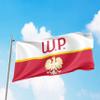Armia Krajowa Polish Underground State Poland Gold Eagle 3x5 feet Flag Banner Vivid Color Double Stitched Brass Grommets (Armia Krajowa Polish Underground State Gold Eagle) view 2