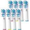 Oral-B Compatible Replacement Toothbrush Heads Double Clean for Oralb Braun Electric Toothbrush Replacement Heads for Oral B Pro, 1000, 8000, 9000, Sonic, Adults, Kids, Vitality, Dual (8) view 2
