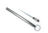 Benpaoba Cigar Black Puncher Draw Enhancer Stainless Steel Nubber Cigar Tool Accessories Punch-Cutter Key Chain Ring for All Size Cigar Best Choice for Serious Cigar, Mini view 3