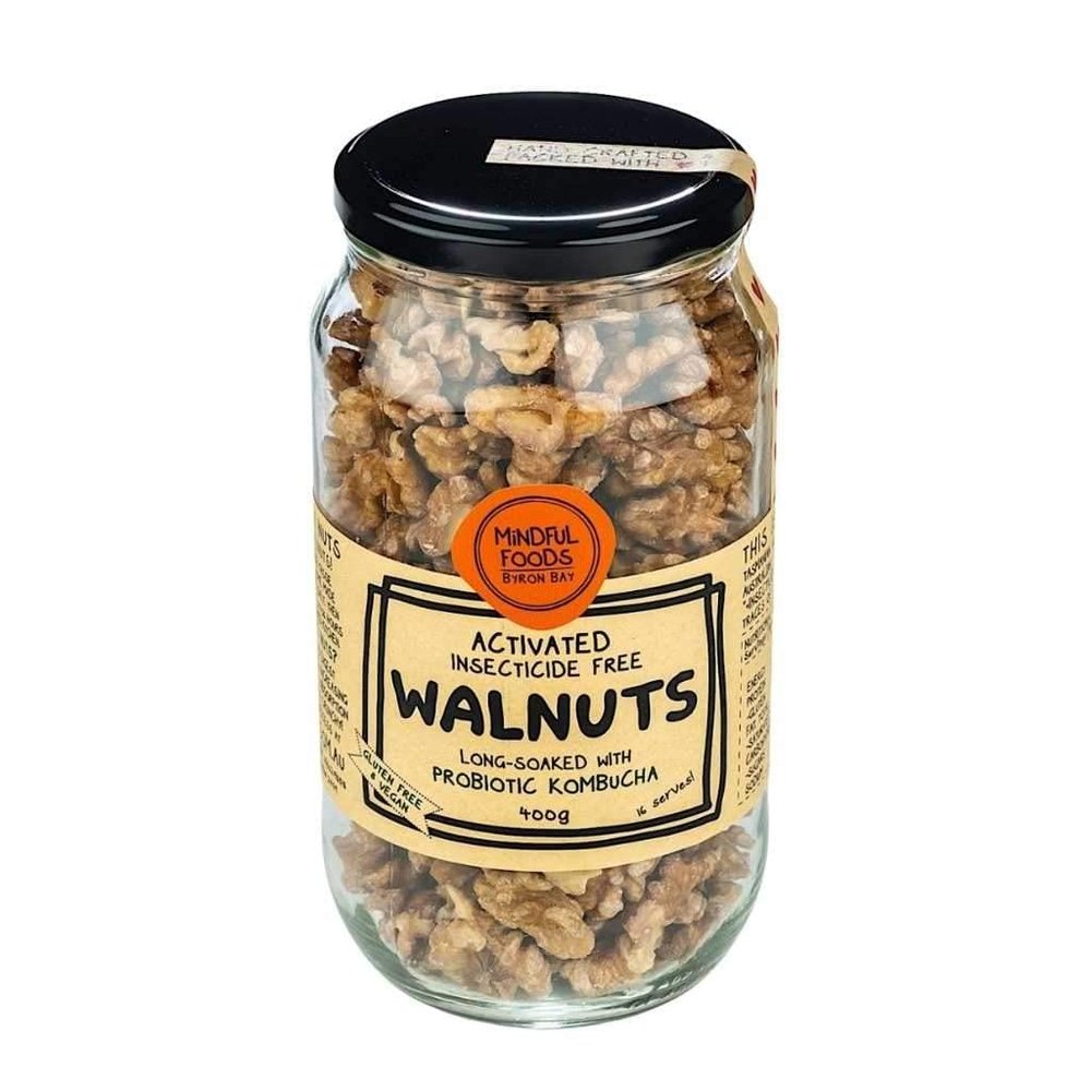 Mindful Foods Organic & Activated Walnuts 400 g