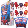 Marvel Lollipop Rings Birthday Decorations Individually Wrapped Candy Party Favors Spider-Man Iron Man Black Panther Character Shaped Suckers 18 Count view 1