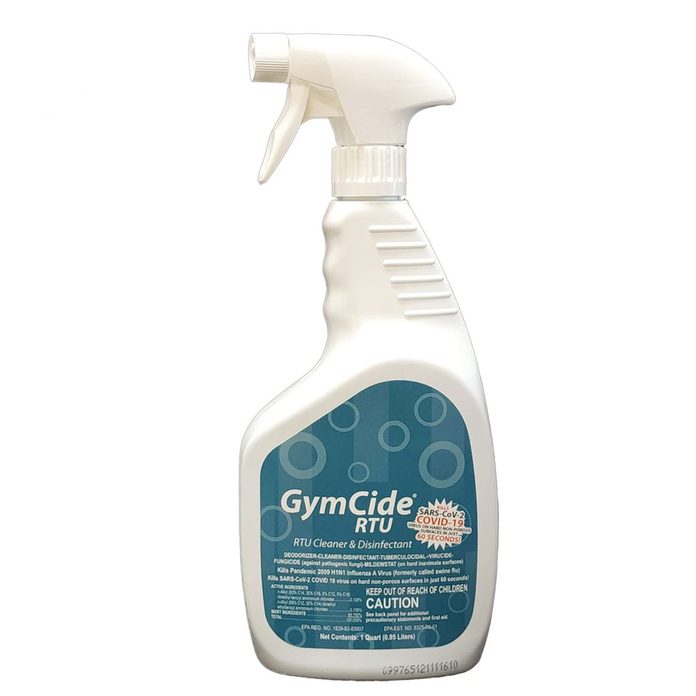 Jani-Source GymCide Disinfectant & Cleaner For Sports, Gyms, and Fitness Equipment, EPA Registered, Quart (1)