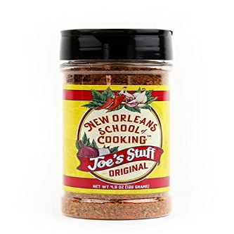 Joe's Stuff Original Blend Seasoning From New Orleans School of Cooking (4.5 Oz)