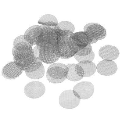 MECCANIXITY Pipe Screen Stainless Steel Screens 16mm Diameter for Pipe Filter, Pack of 50