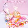 Cherodada Cellophane Treat Bags, 6x9 Inch Iridescent Cellophane Bags with Thank You Stickers and Twist Ties, Celebrations Baby Showers Weddings Birthday Party Gift Wrapping(Pack of 100) view 3